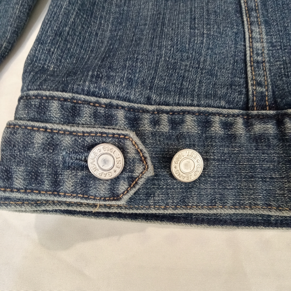 Gap Women's Vintage Classic Denim Blue Jacket Size Small - Picture 9 of 16
